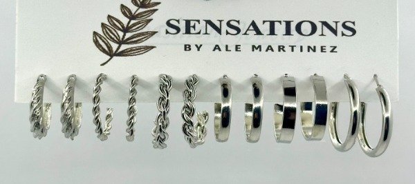 Producto - Aros colgantes Sensations by Ale Martínez