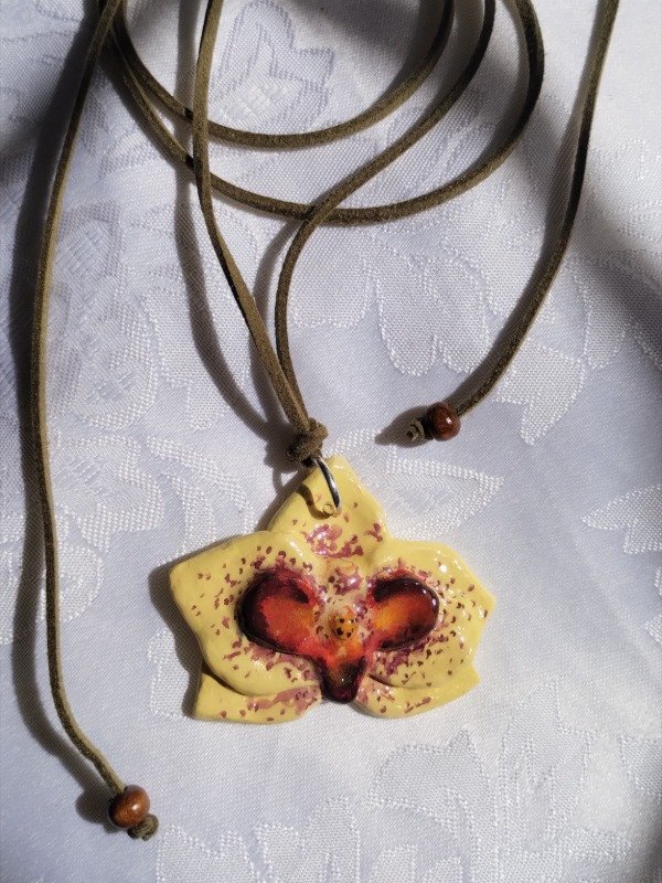 Producto - Orquídea Amarilla/Rojo - 1