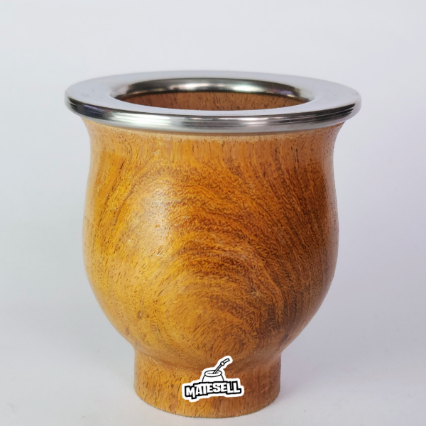 Producto - MATE CAMIONERO ALGARROBO - Inox