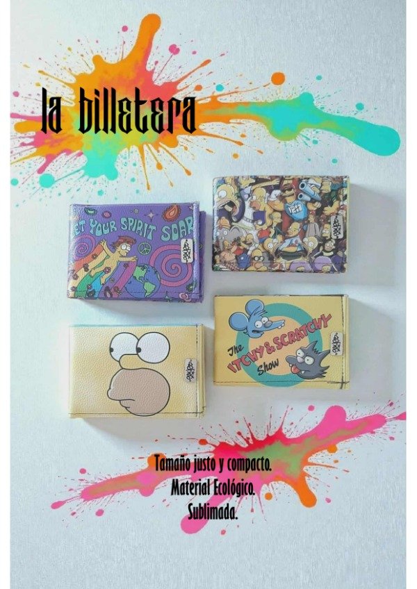 Producto - Billeteras The Simpsons