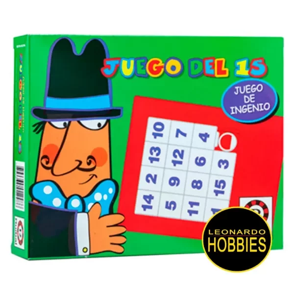 Producto - Juego del 15 Juego De Ingenio Ruibal 1248