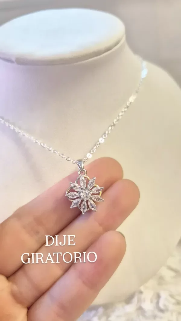 Producto - Conjunto dije giratorio 1