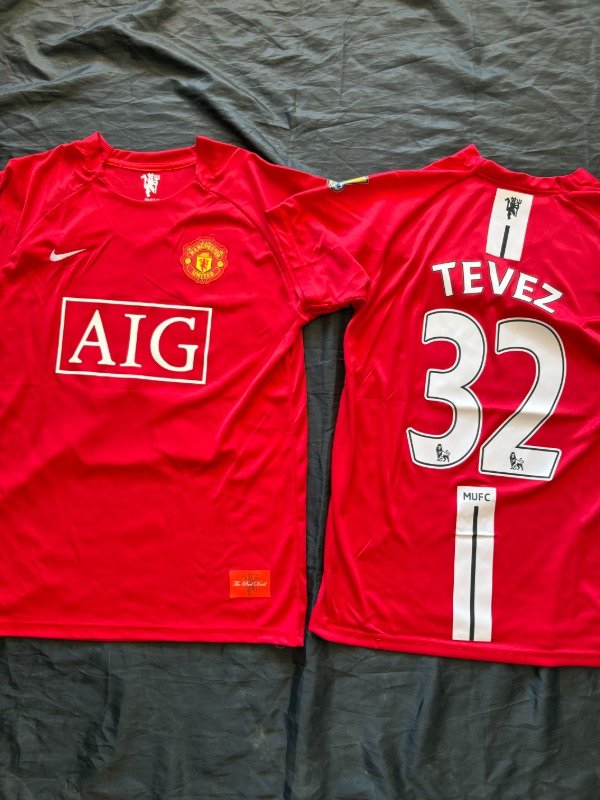 Producto - Camiseta Manchester United 2008 Tevez