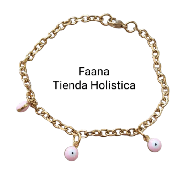 Producto - Pulsera Ojitos - Rosa