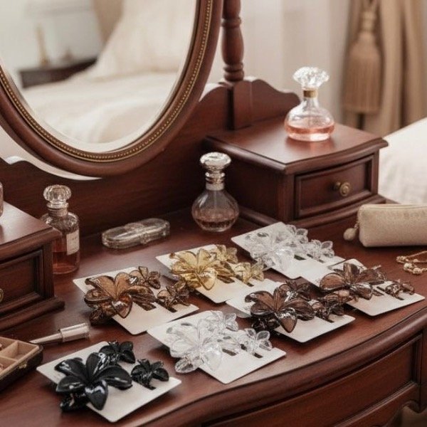 Producto - Set de 3 Broches cristal Brillante Surtidos