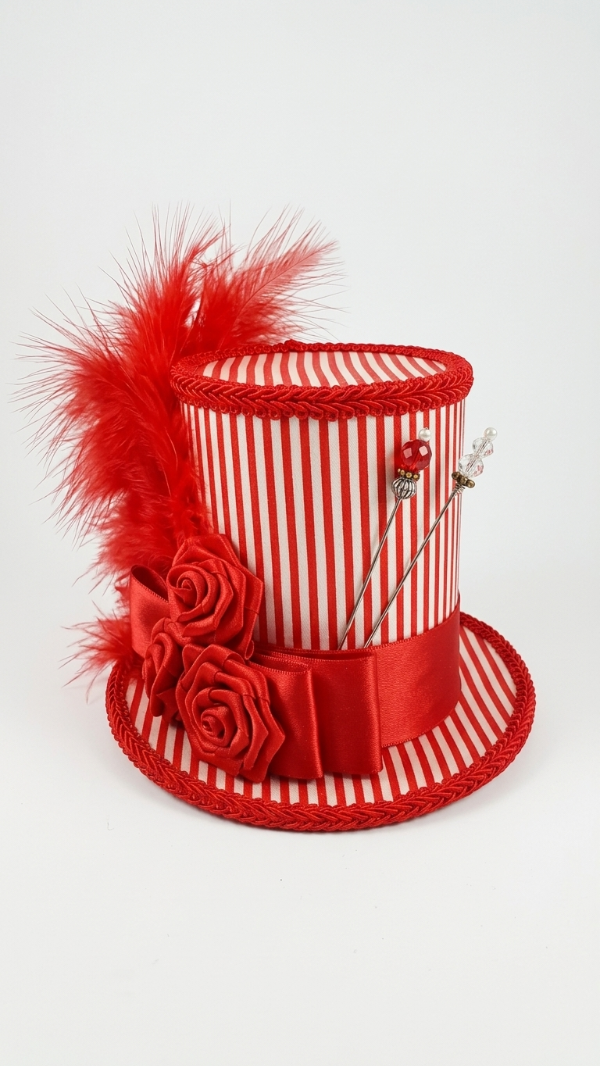 Producto - mini galera 12 cm red flowers - 1