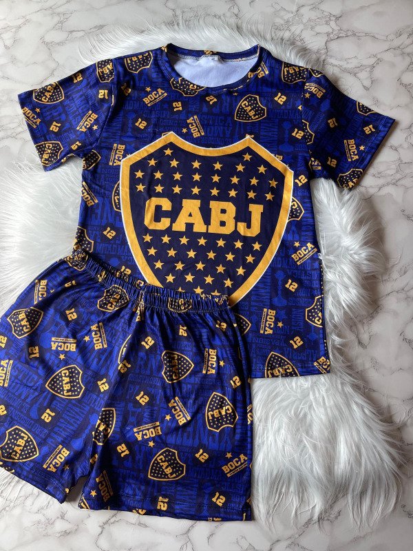 Producto - Pijama animado corto de modal soft FULL PRINT - Boca