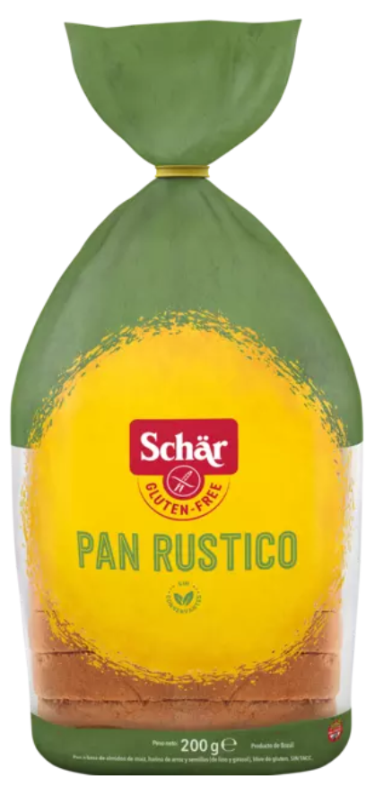 Producto - Pan lactal rústico schar