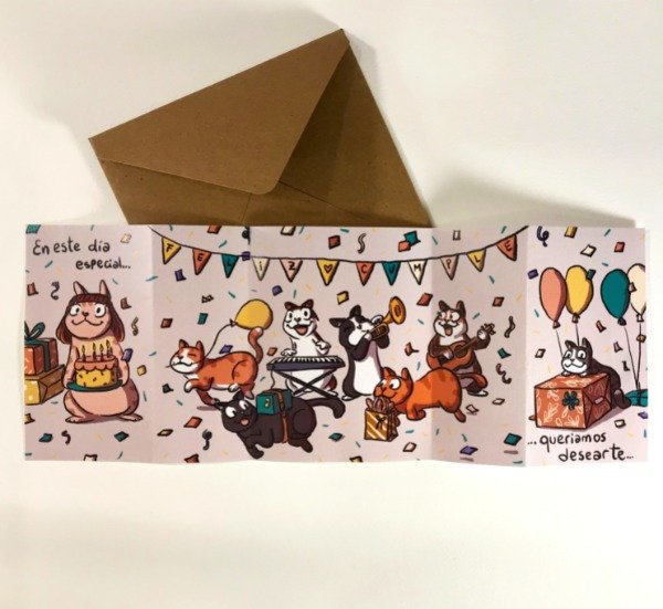 Producto - Tarjeta Feliz cumpleaños Marranita