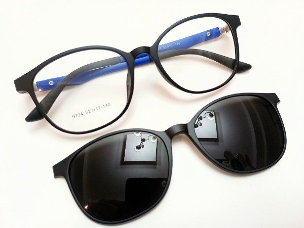Producto - CLIP 9724 NEGRO C/ AZUL