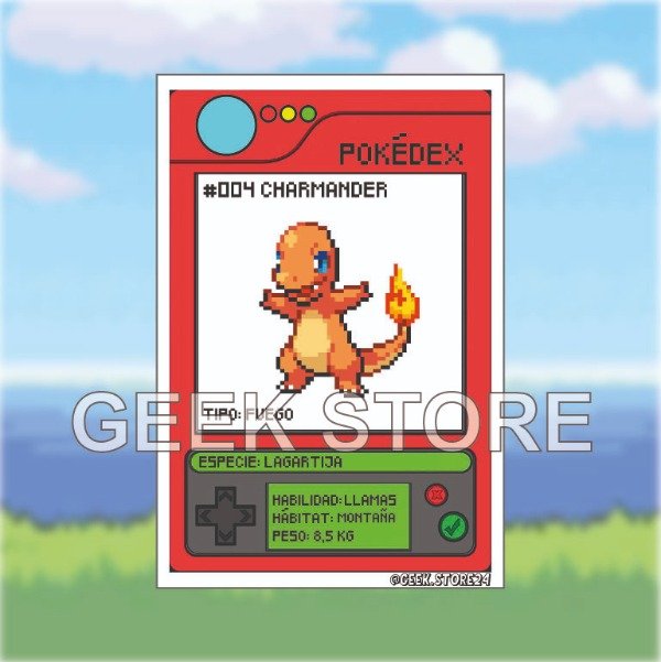 Producto - #004 Charmander