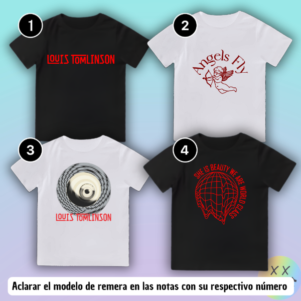 Producto - Baby Tee Louis Tomlinson #2