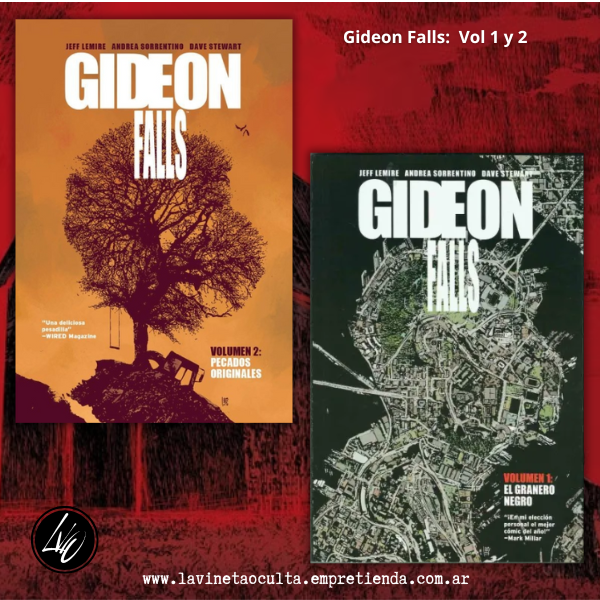 Producto - GIDEON FALLS Vol 1 y 2 - Sorrentino - Stewart - Lemire