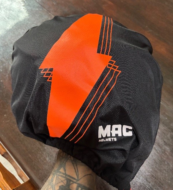 Producto - CASCO MAC 825 SPEED RAZOR ORANGE/GREY - 9