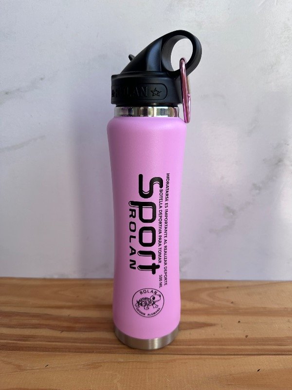 Producto - Botella Rolan 500cc Rosa