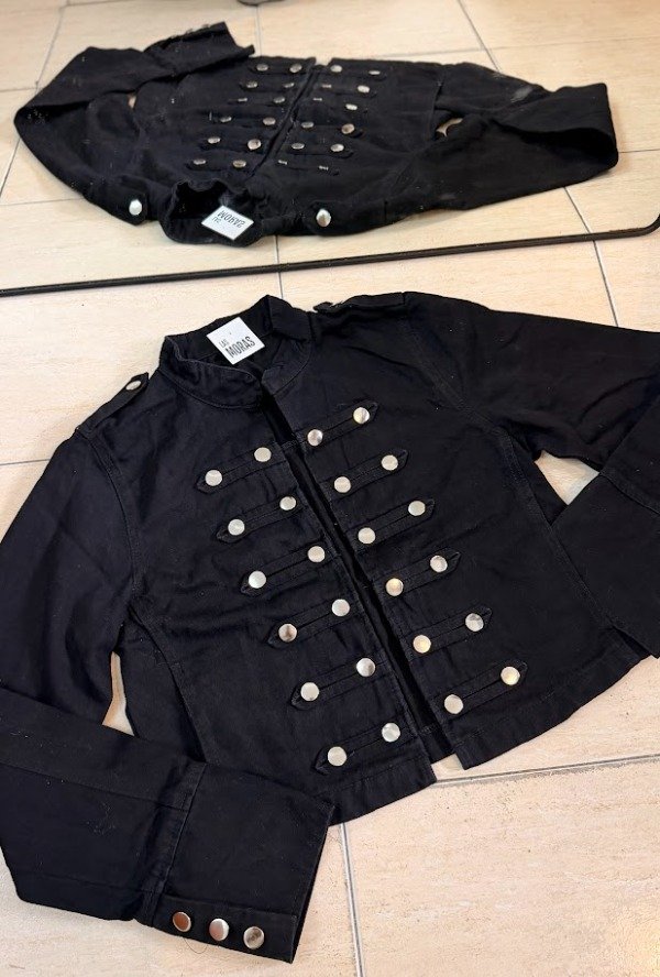 Producto - CAMPERA NAPOLEON NEGRA - 4