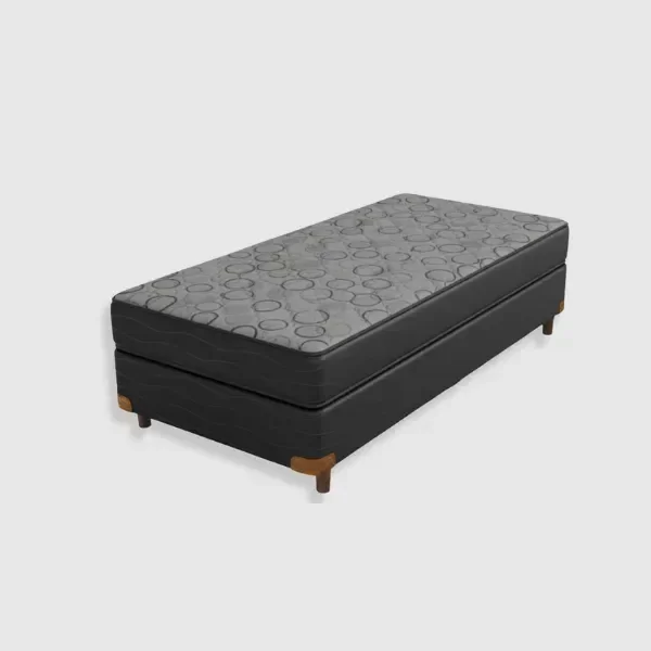 Producto - Conjunto de Espuma Matelasse Plus 20cm - 1 Plaza 80x190cm