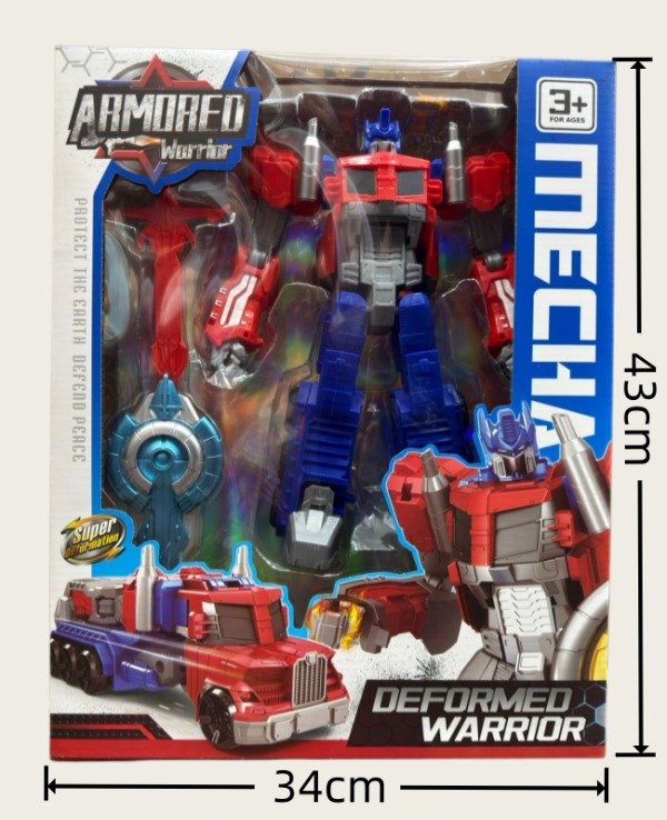 Producto - Muñeco TRANSFORMER en Caja