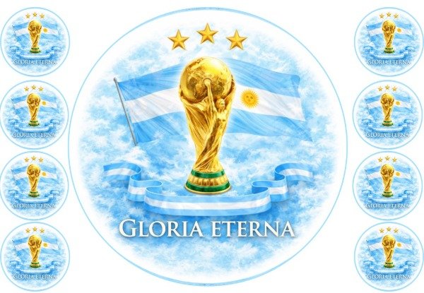 Producto - LAMINA MUNDIAL ARGENTINA REDONDA 31