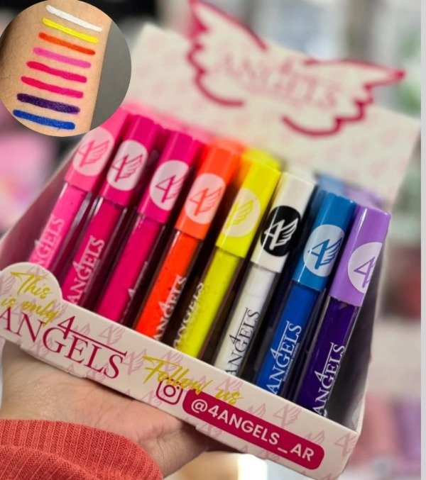 Producto - DELINEADOR LIQUIDO NEON 4ANGELS