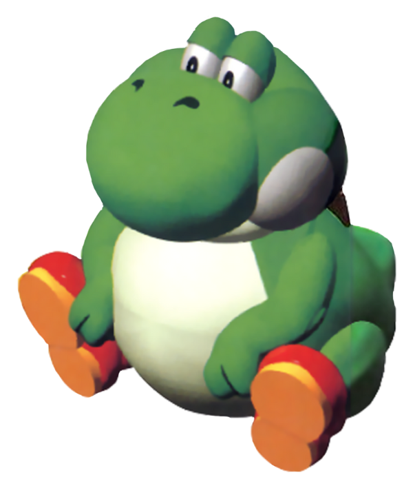 Producto - Sticker de Yoshi gordo - Mario Bross