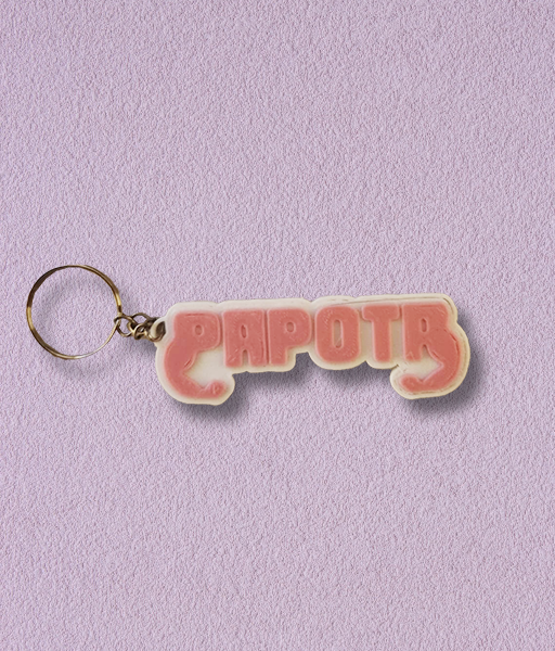 Producto - LLAVERO - PACO Y CATRIEL - PAPOTA BLANCO