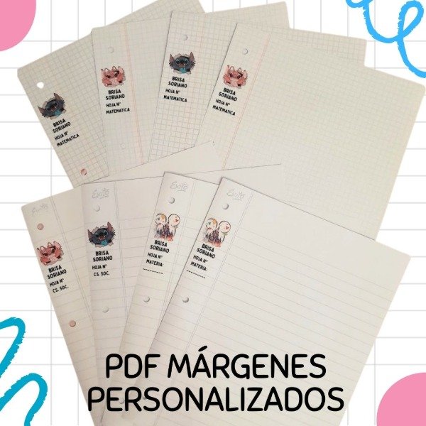 Producto - PDF MARGENES CARPETA N3