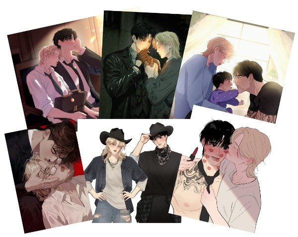 Producto - Jikook Art Print: Set of 6 (A5 Collection) - 0