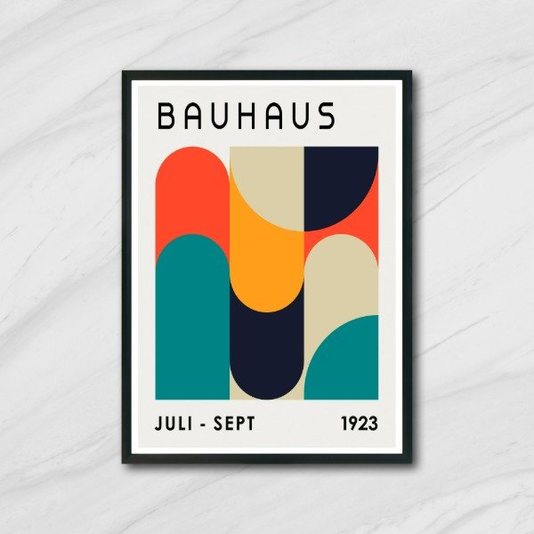 Producto - Cuadro decorativo arte Bauhaus 23