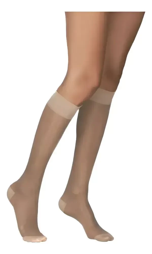 Producto - Medias MEDIA Compresión 3/4 (15 - 20 mmhg) CON PUNTERA - Lauda Socks