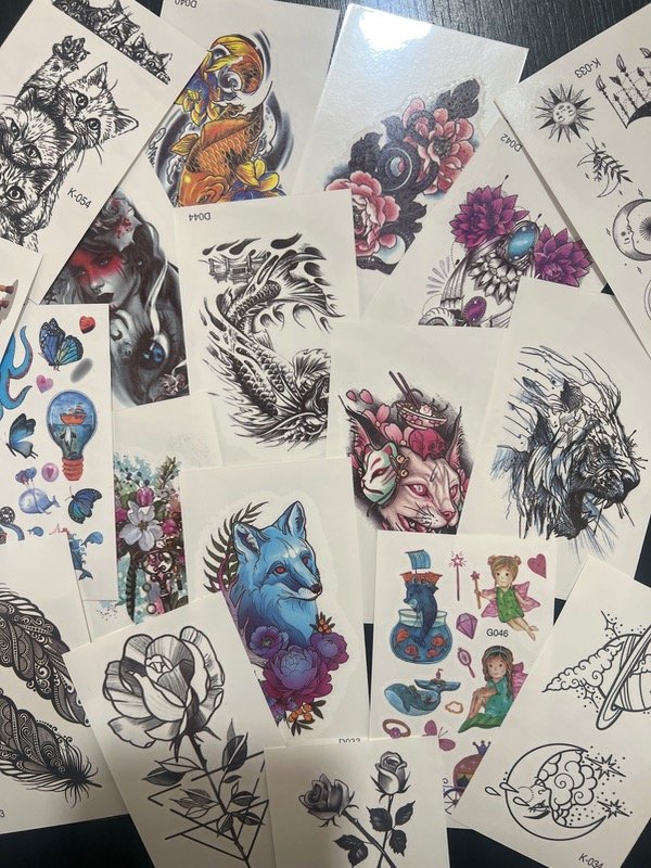 Producto - Tattos a prueba de agua x15