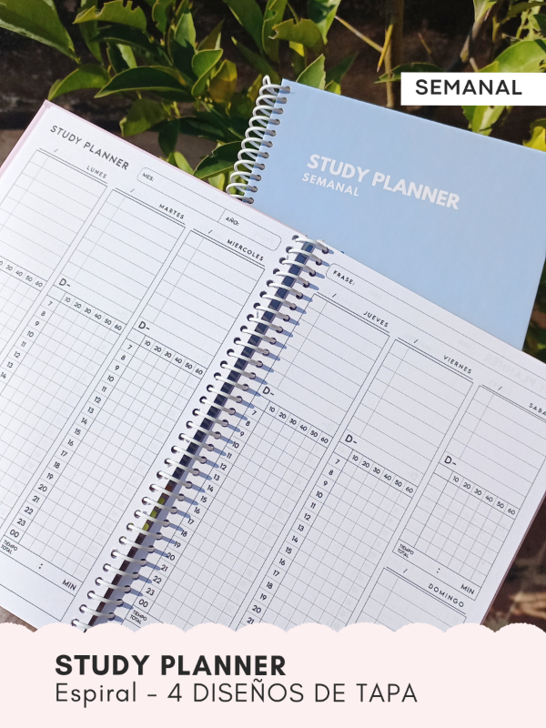 Producto - STUDY PLANNER SEMANAL