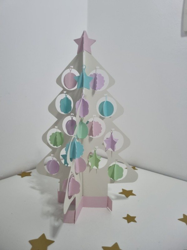 Producto - Arbolito de Navidad colores pasteles