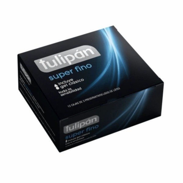 Producto - Preservativos Tulipán X 36u (12x3) - Super fino