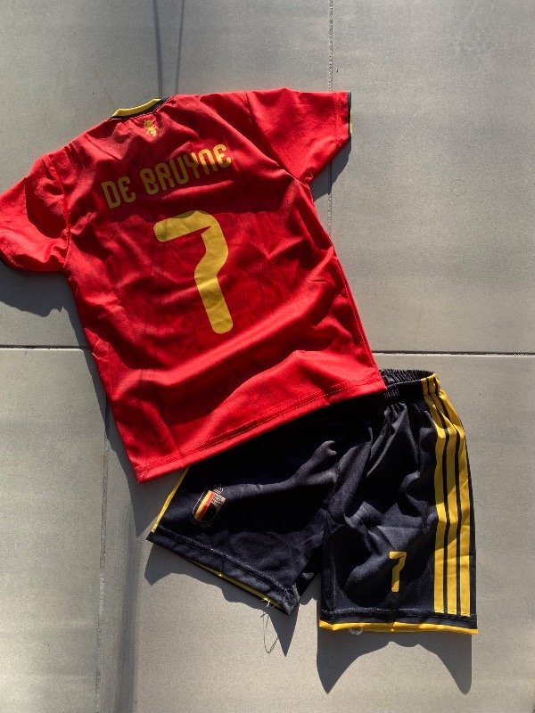 Producto - Conjunto Bélgica 2026 niño - 2