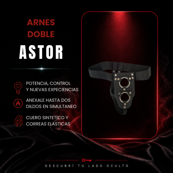 Producto - ASTOR - Arnés de cuero doble