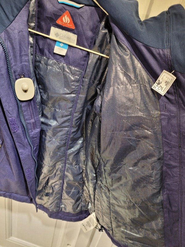 Producto - Campera COLUMBIA azul OMNI-TECH y OMNI-HEAT Talle XS - PRECIO: 291X - 4