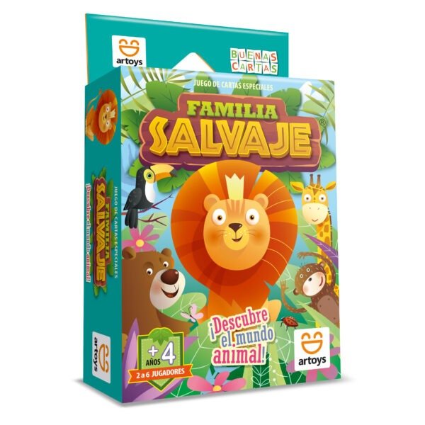 Producto - Juego de cartas Familia salvaje