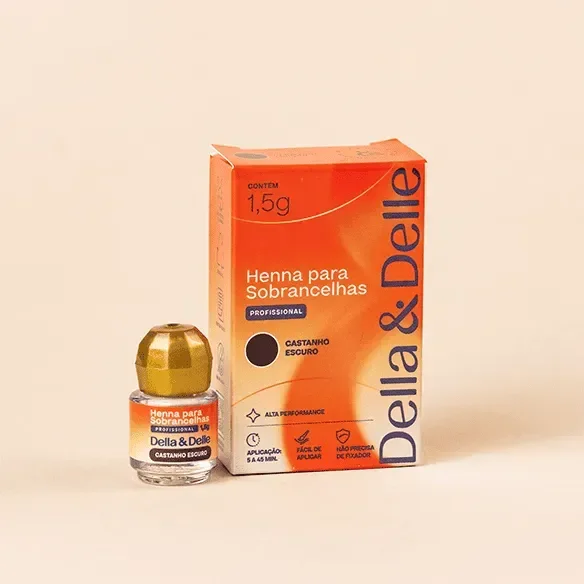 Producto - Henna para Cejas  Brasilera Della y Delle 1.5grs - Original - 2