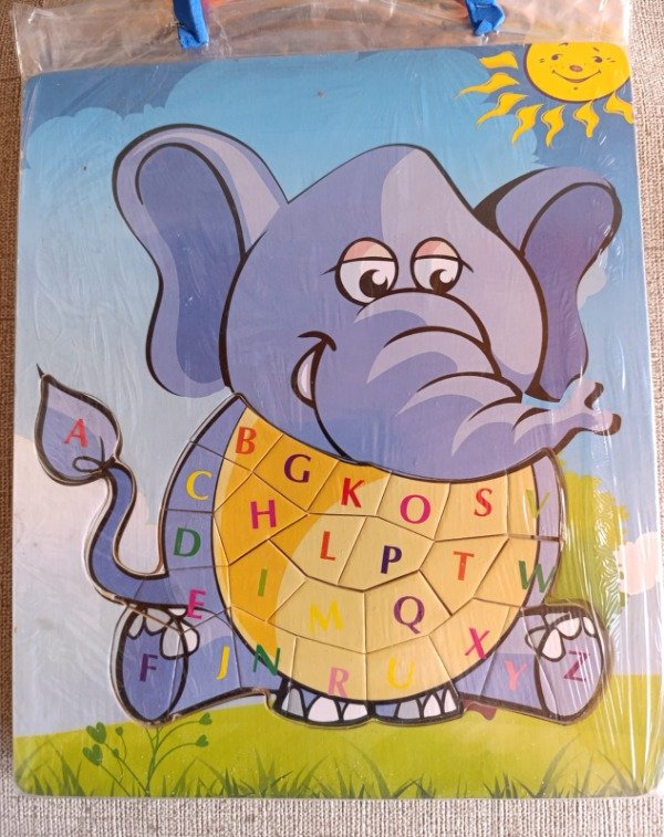 Producto - Rompecabezas Elefante con Abecedario