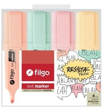 Producto - Resaltadores Pastel X4 Und