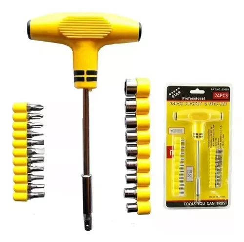 Producto - LLAVES T TUBO 24PCS