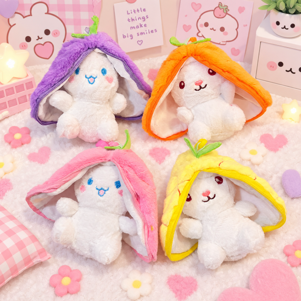 Producto - Llavero conejitos con capucha