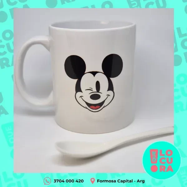 Producto - Taza + Cucharita - Disney