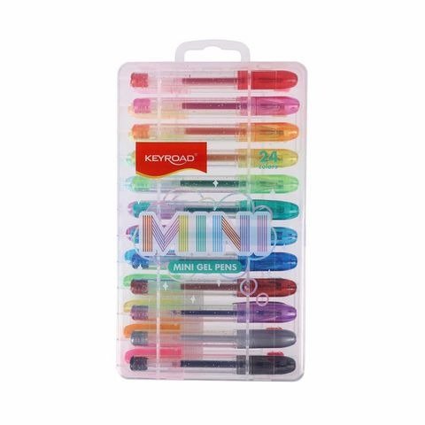 Producto - BOLIGRAFO GEL ROLLER MINI 0.8MM CAJA X24 UNIDADES KEYROAD