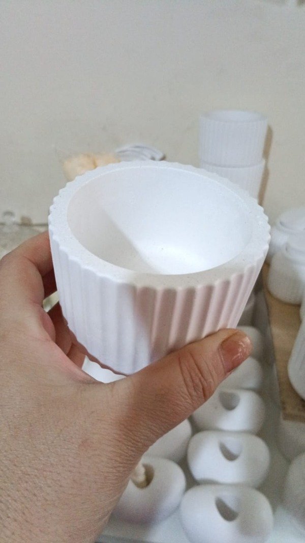 Producto - Cuenco Rayado Mediano sin Tapa.