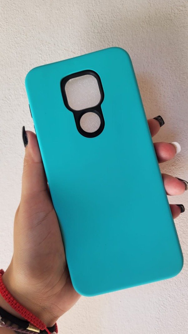 Producto - E7 plus/ g9 / g9 play anti golpe turquesa