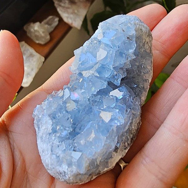 Producto - Drusa de Selestina Geodizada