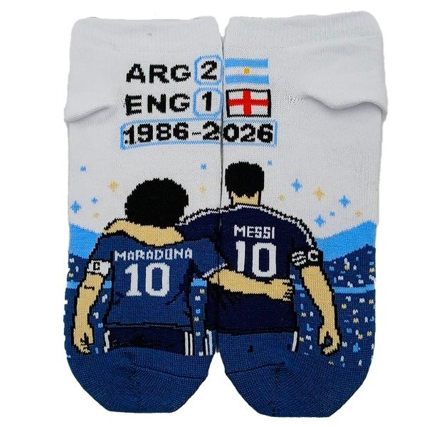 Producto - Medias Argentina - Inglaterra Maradona Messi 2-1 (Soquetes)