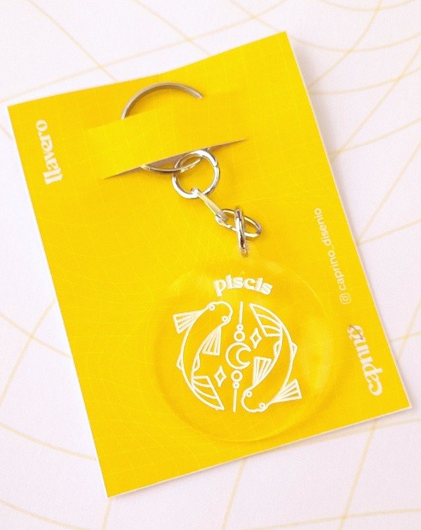 Producto - Piscis llavero